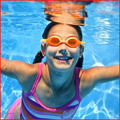 Girl Swimming